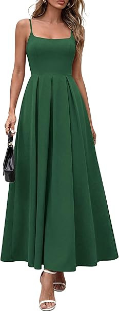 PRETTYGARDEN Cocktail Dresses for Women 2026 Spring Elegant Ruffle A Line Long Flowy Summer Forma... | Amazon (US)