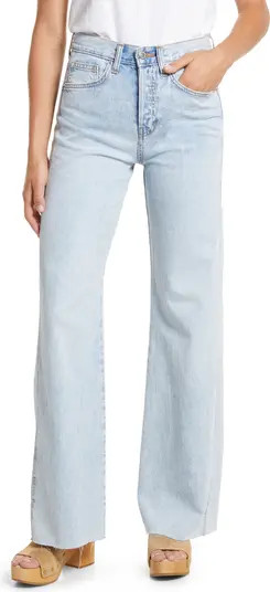 Veronica Beard Taylor High Waist Wide Leg Jeans | Nordstrom | Nordstrom