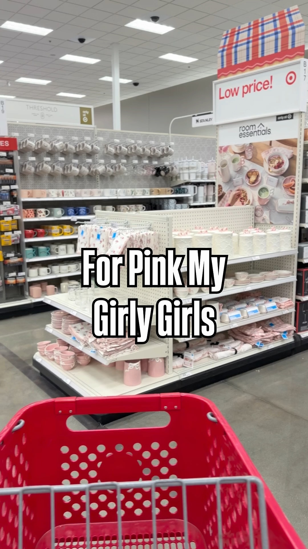 Pretty in pink at Target!