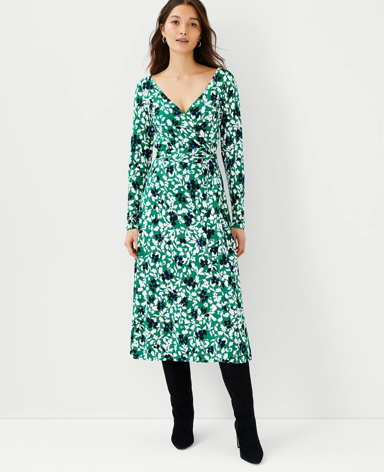 Floral Wrap Dress | Ann Taylor (US)