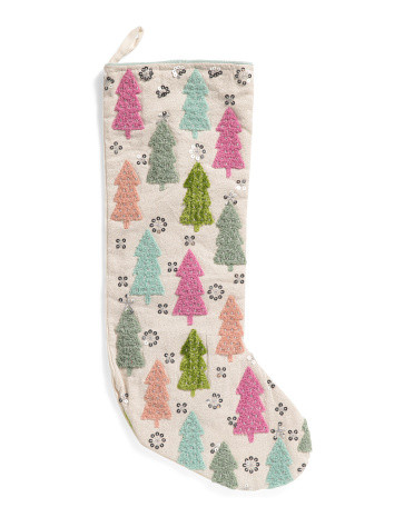 Ombre Tree Stocking | TJ Maxx