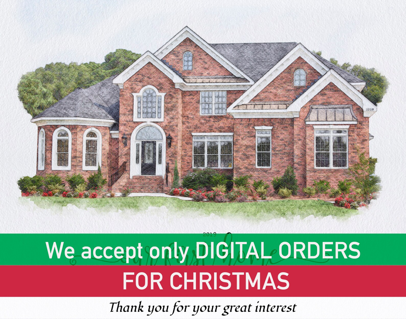 Custom Watercolor House Portrait,Watercolor House Painting,Personalized Housewarming Gift,First H... | Etsy (US)