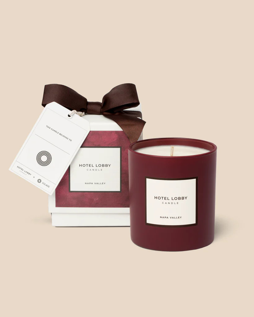 Napa Valley Candle | Hotel Lobby Candle