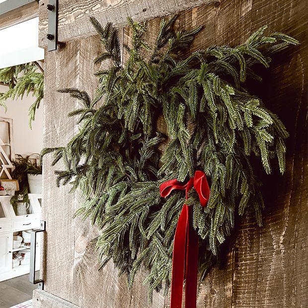 Real Touch Pine Wreath | Antique Farm House