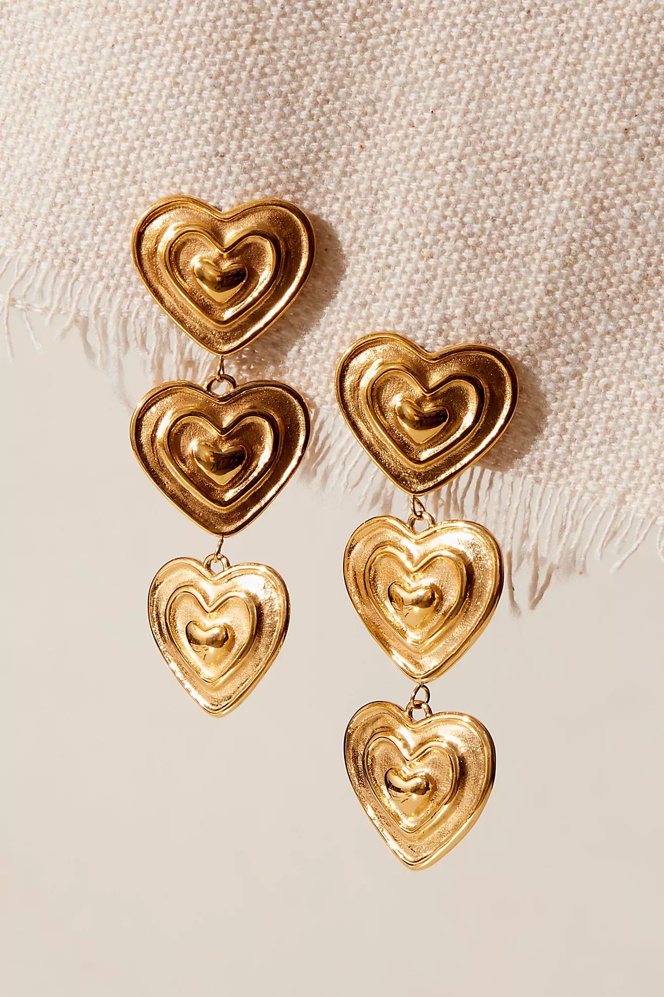 Evie Jewelry Heartbeat Earrings | Free People (Global - UK&FR Excluded)