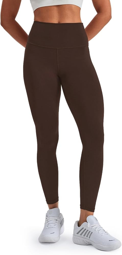 K-Swiss Leggings for Women - Soft Stretchy High Waist 25" with Pockets Lounge Yoga Pants Workout ... | Amazon (US)