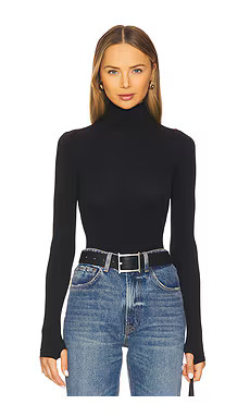 Commando Ballet Body Turtleneck Bodysuit in Black from Revolve.com | Revolve Clothing (Global)