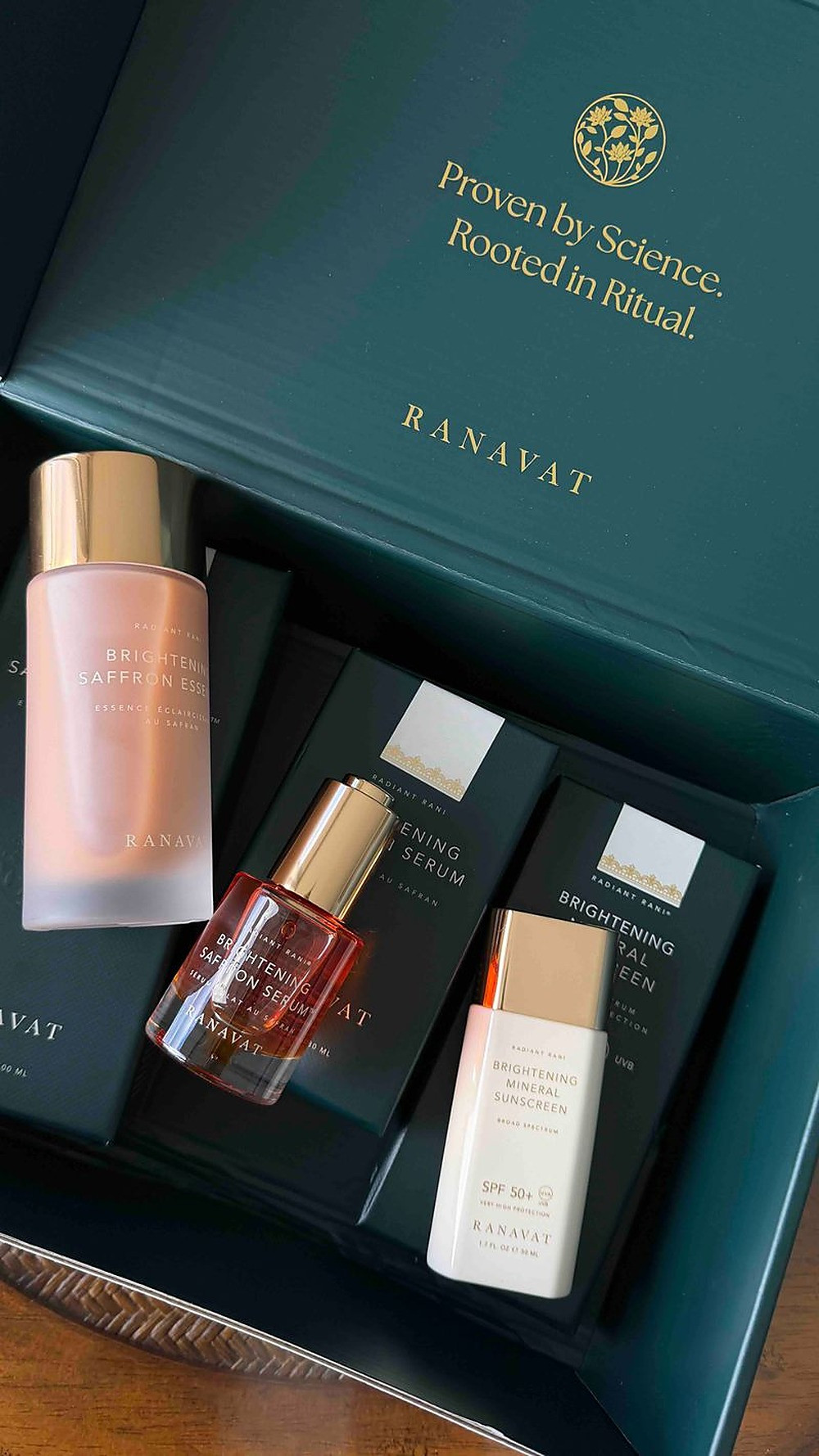 Brightening Skincare Routine | Ranavat Saffron Serum & Mineral SPF for Glowing Skin ✨

So honored Ranavat gifted us this gorgeous brightening set 🥹 | the Saffron Essence, Brightening Saffron Serum, and Mineral Sunscreen SPF 50 for that lit-from-within glow. The perfect brightening skincare routine for glowing skin, dark spots, and summer sun protection. Tap to shop the exact Ranavat set. ✨

#LTKgrwm #LTKselfcare #LTKBeauty