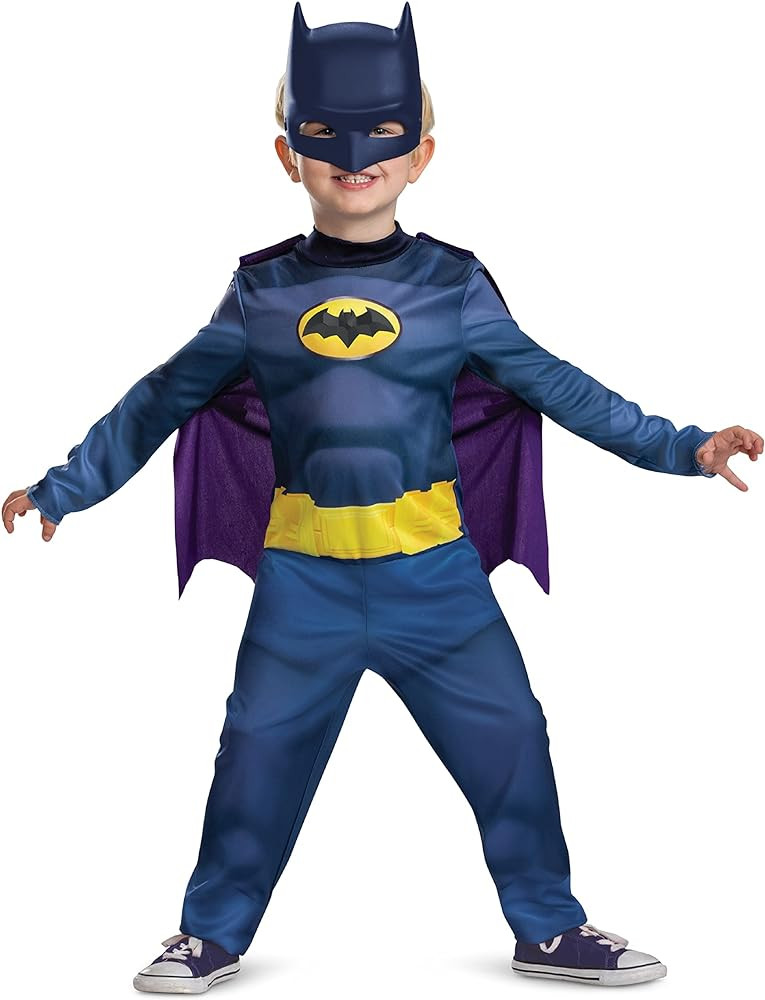 Disguise Batwheels Batman Costume for Kids, Official Batwheels Costume Outfit and Headpiece, Size... | Amazon (US)