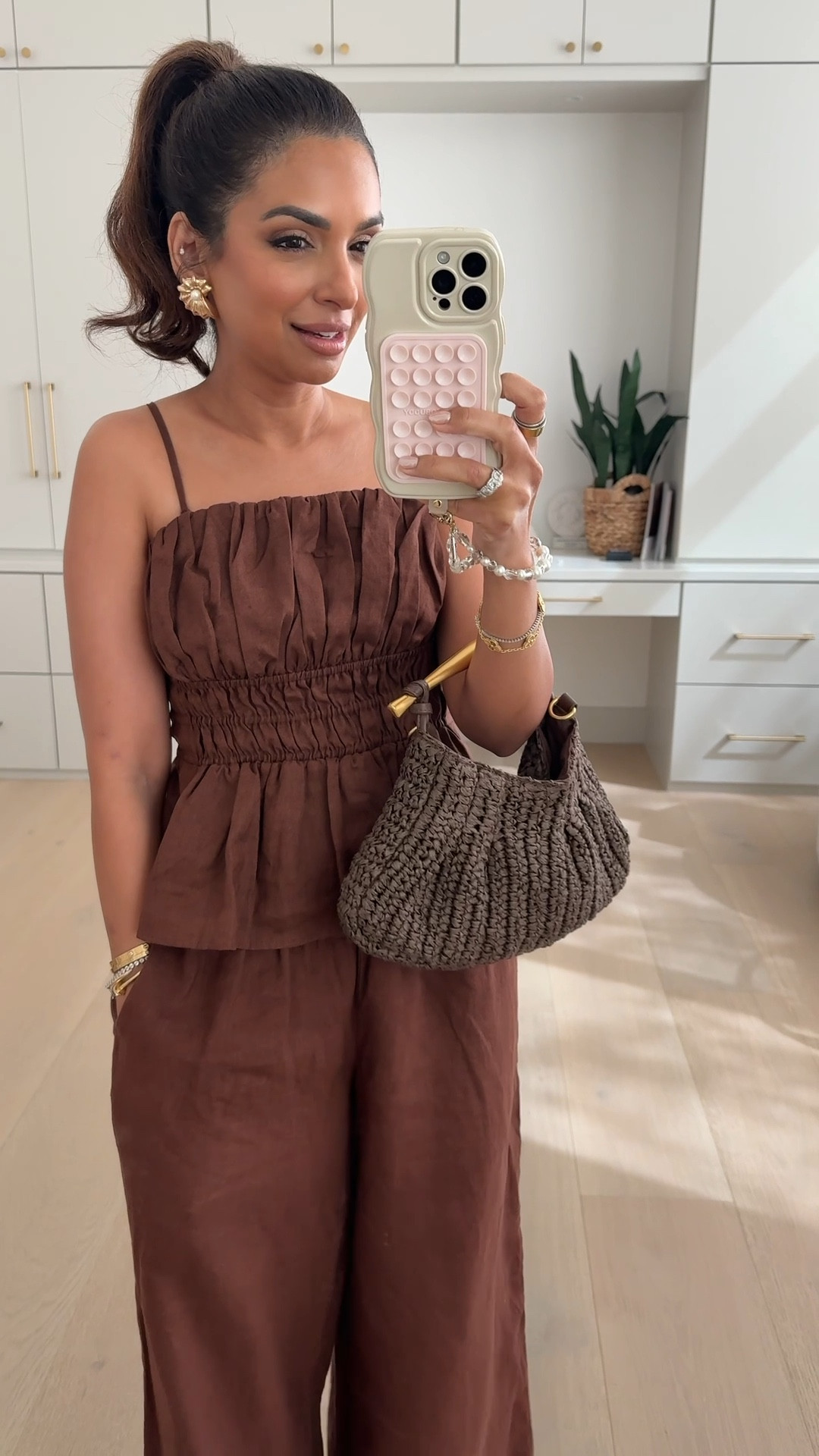 The perfect set for summer that you can wear into the fall! Wearing size XS petite in each piece for size reference 

#LTKPetite #LTKSeasonal #LTKStyleTip