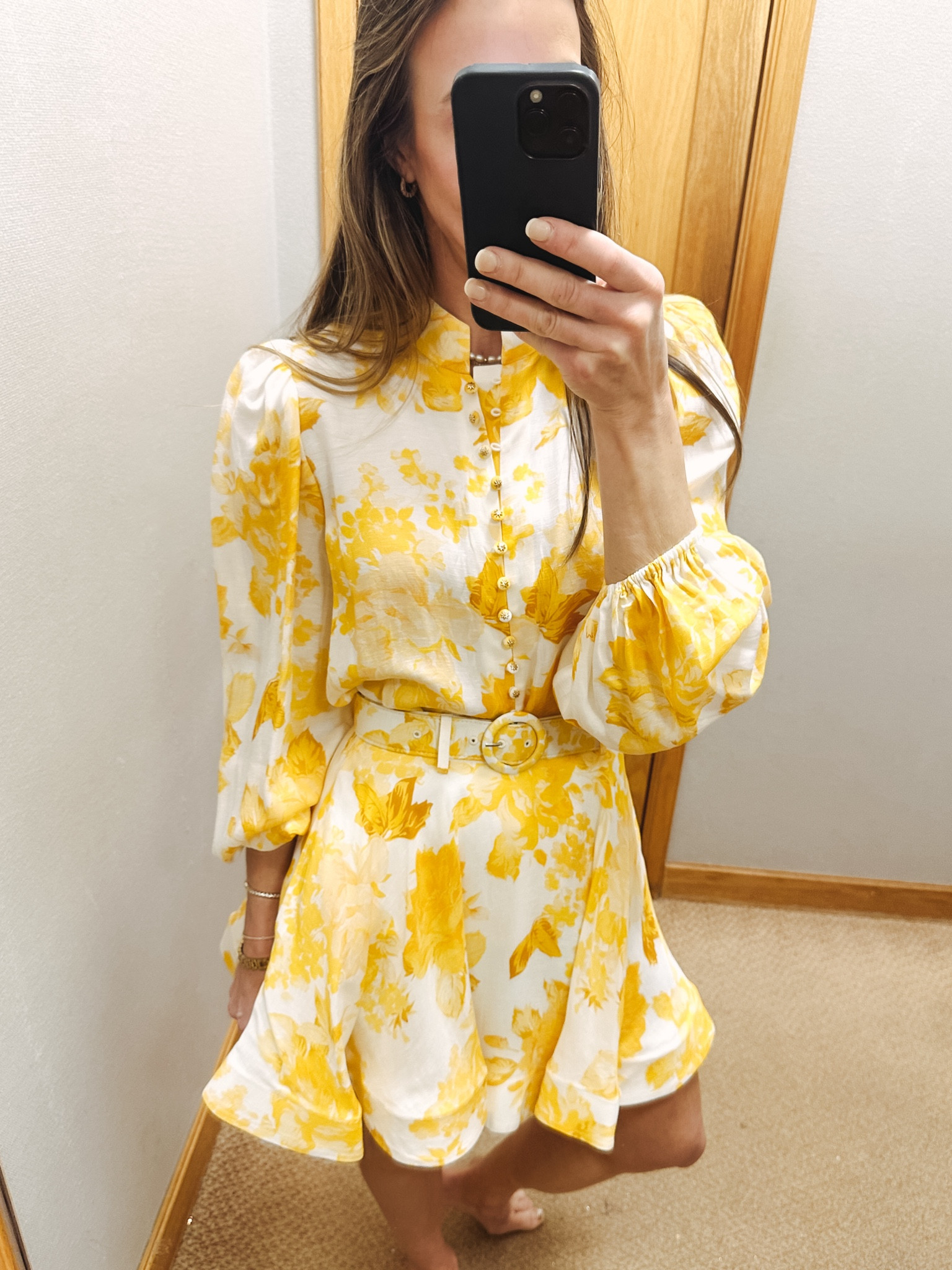 dillards yellow dress Gold Women's Dresses At Formal From Only Worn The ruched bodice flows into a fitted waist vpofstyle on LTK