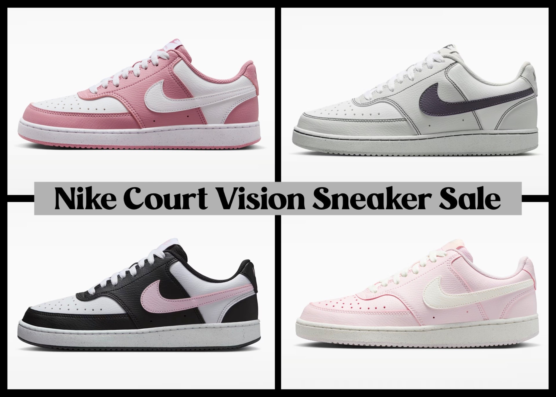 Flash Deal today at Nike on their best selling Court Vision Sneakers! These are a personal favorite shoe because they’re incredibly comfy, and also accommodate both narrow and wide feet. Plus, they’re super cute - highly recommend!! 👟

#LTKActive #LTKSaleAlert #LTKootd