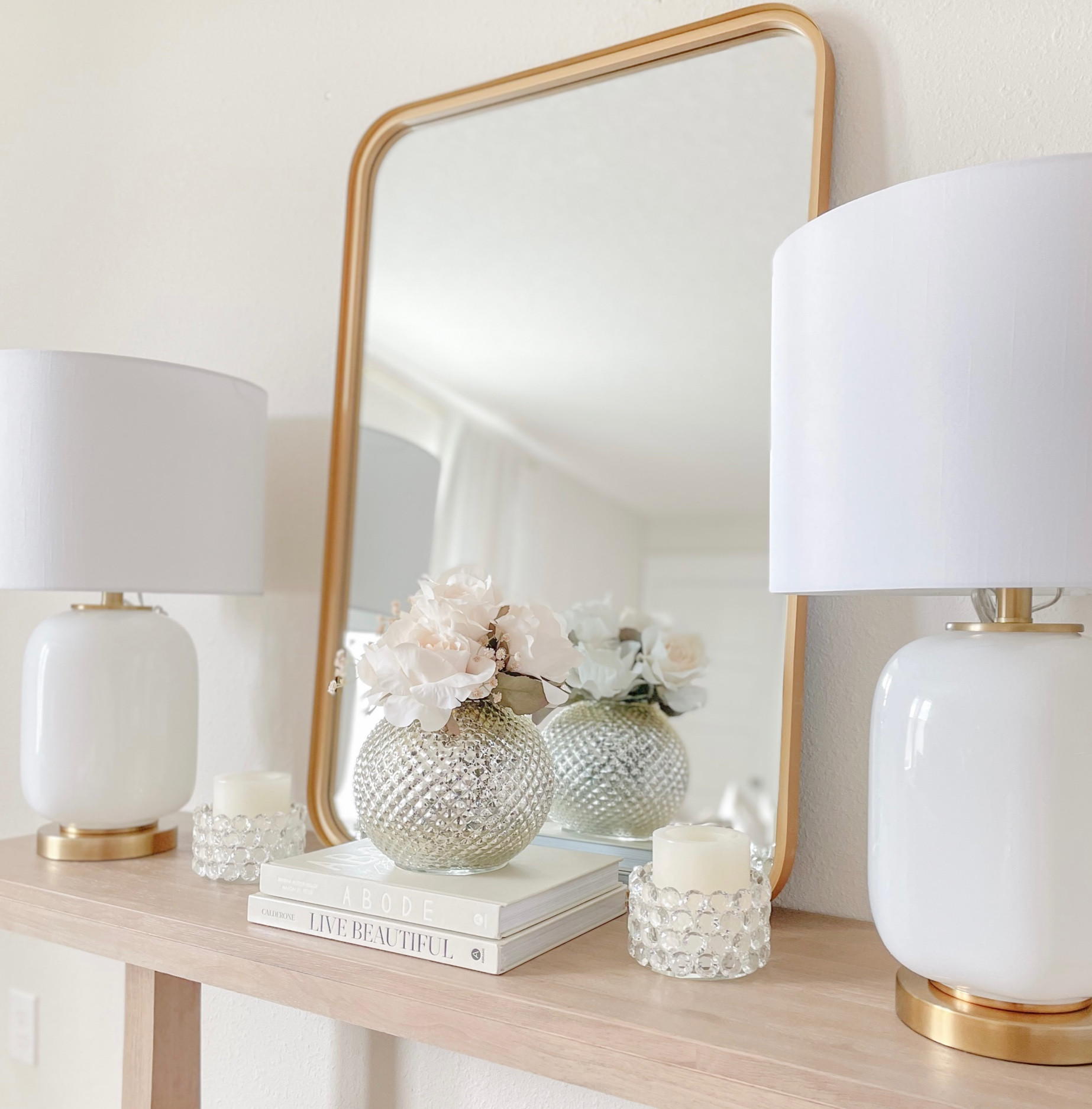 New Console Table Decor #homedecor 