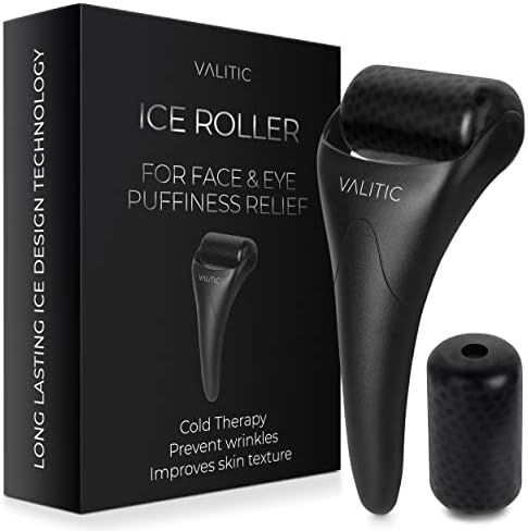 Ice Roller For Face & Eye Plus Extra Head - Cold Facial Skincare Massager for Eye Puffiness, Pain... | Amazon (US)