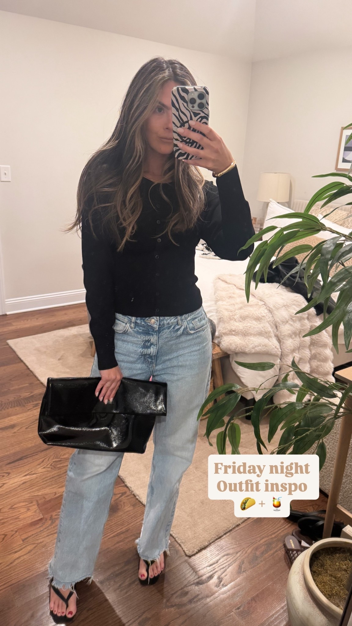Good morning ☀️ babes! Here’s what I wore out for tacos and margaritas with my best friend last night! 

Jeans are super old Zara and the bag is from a local boutique but will link everything else! Wearing an XS in cardigan 🖤

Dinner outfit, casual dinner outfit, casual chic, easy outfits , Friday night outfit inspo, aritzia , aritzia outfit

#LTKMothersDay #LTKmomlife #LTKootd