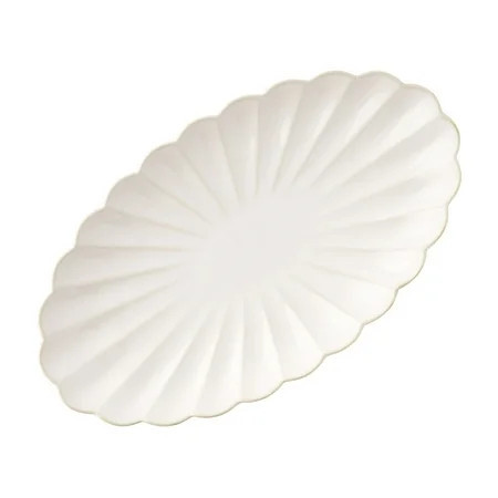 The Pioneer Woman Colette Stoneware 14-inch Serving Tray, Cream | Walmart (US)