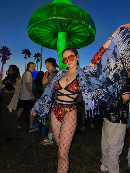 festival outfit inspo, flame festival fit, shein festival outfit, rave outfit, rave outfit inspo, festival outfit, red rave outfit