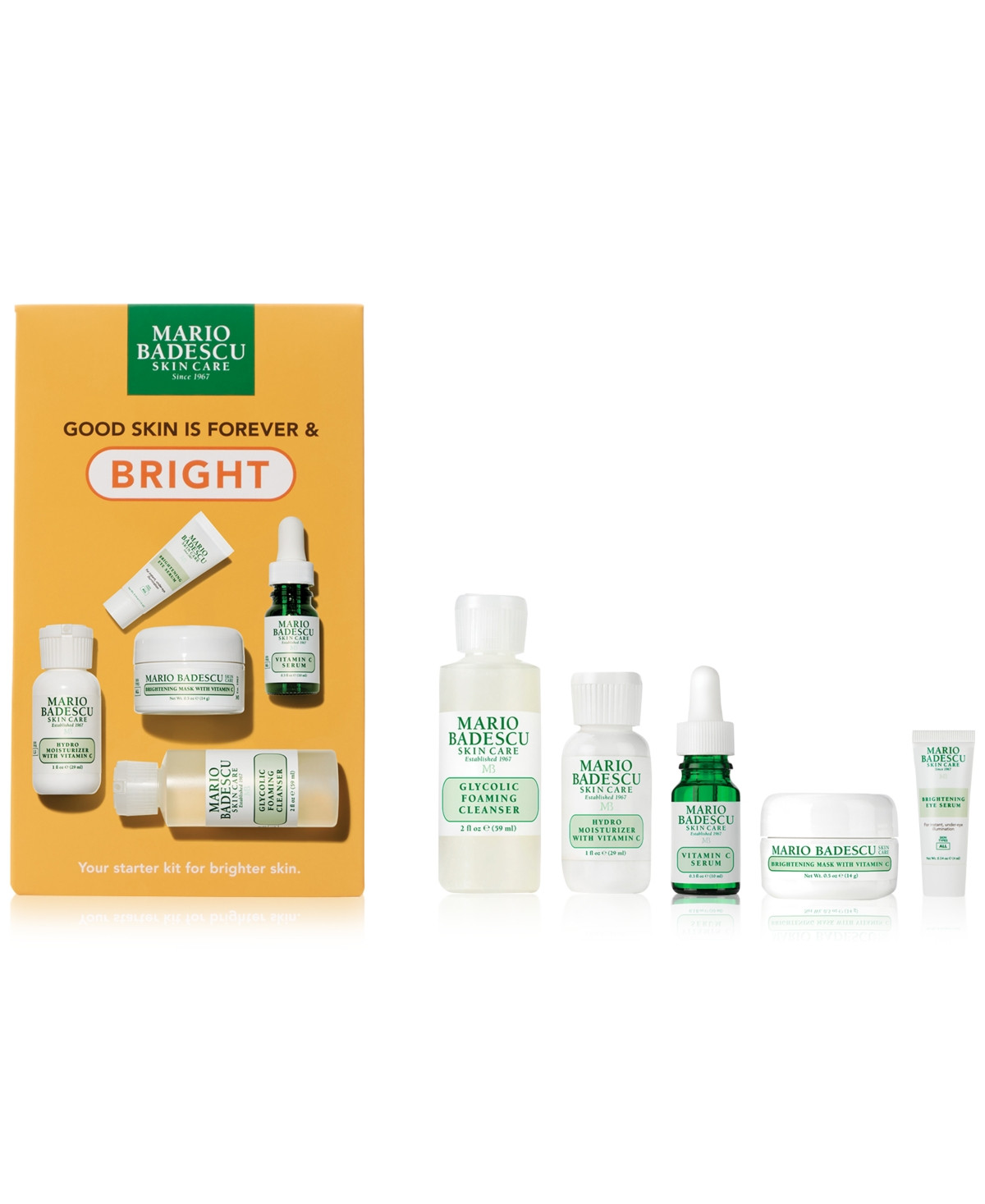 Mario Badescu 5-Pc. Good Skin Is Forever & Bright Skincare Set | Macy's