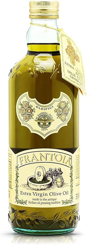 Frantoia Extra Virgin Olive Oil from Italy - Fruity, Unfiltered, Cold Extracted Authentic Sicilia... | Amazon (US)