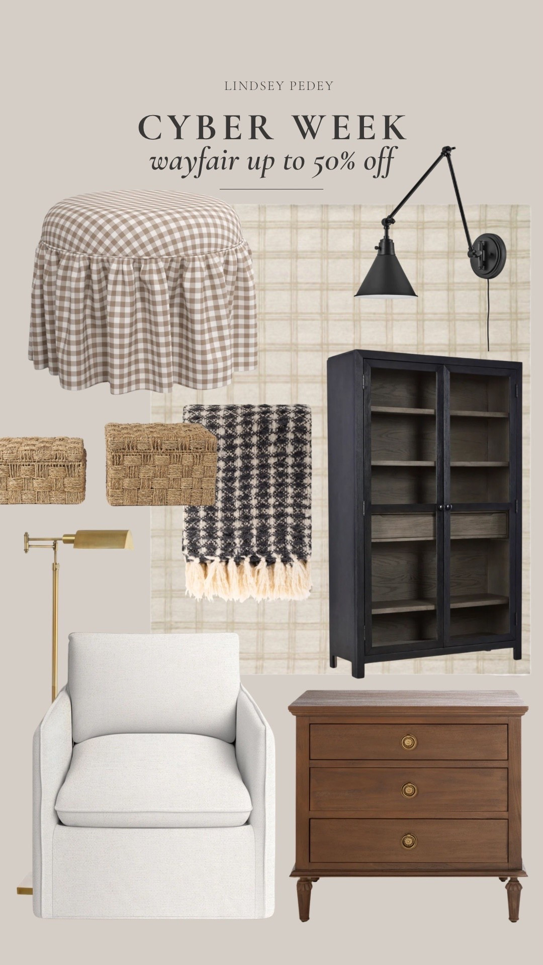 Cyber week deals at Wayfair!

#LTKCyberWeek #LTKHome #LTKSaleAlert