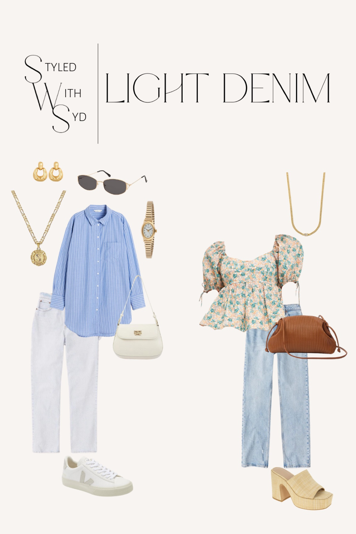 Styled with Syd - light denim for spring!

#styledwithsyd 

#LTKSeasonal #LTKstyletip #LTKFind