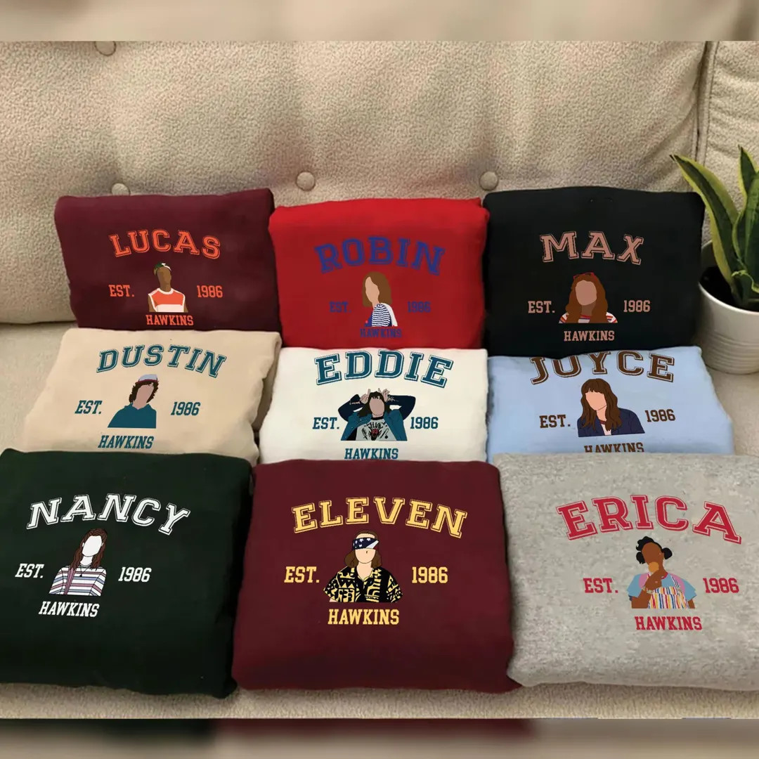 Stranger Characters All Team Shirt,st SS4 Shirt,steve,max,eleven Tee,st SS4 Merch,steve Harringto... | Etsy (US)