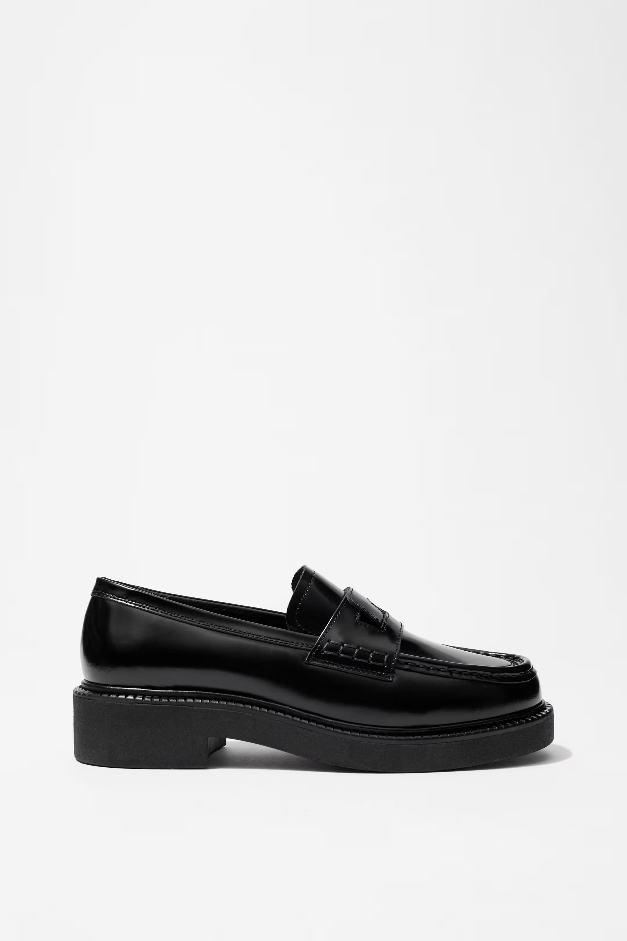 Chunky Leather Loafers | H&M (UK, MY, IN, SG, PH, TW, HK)