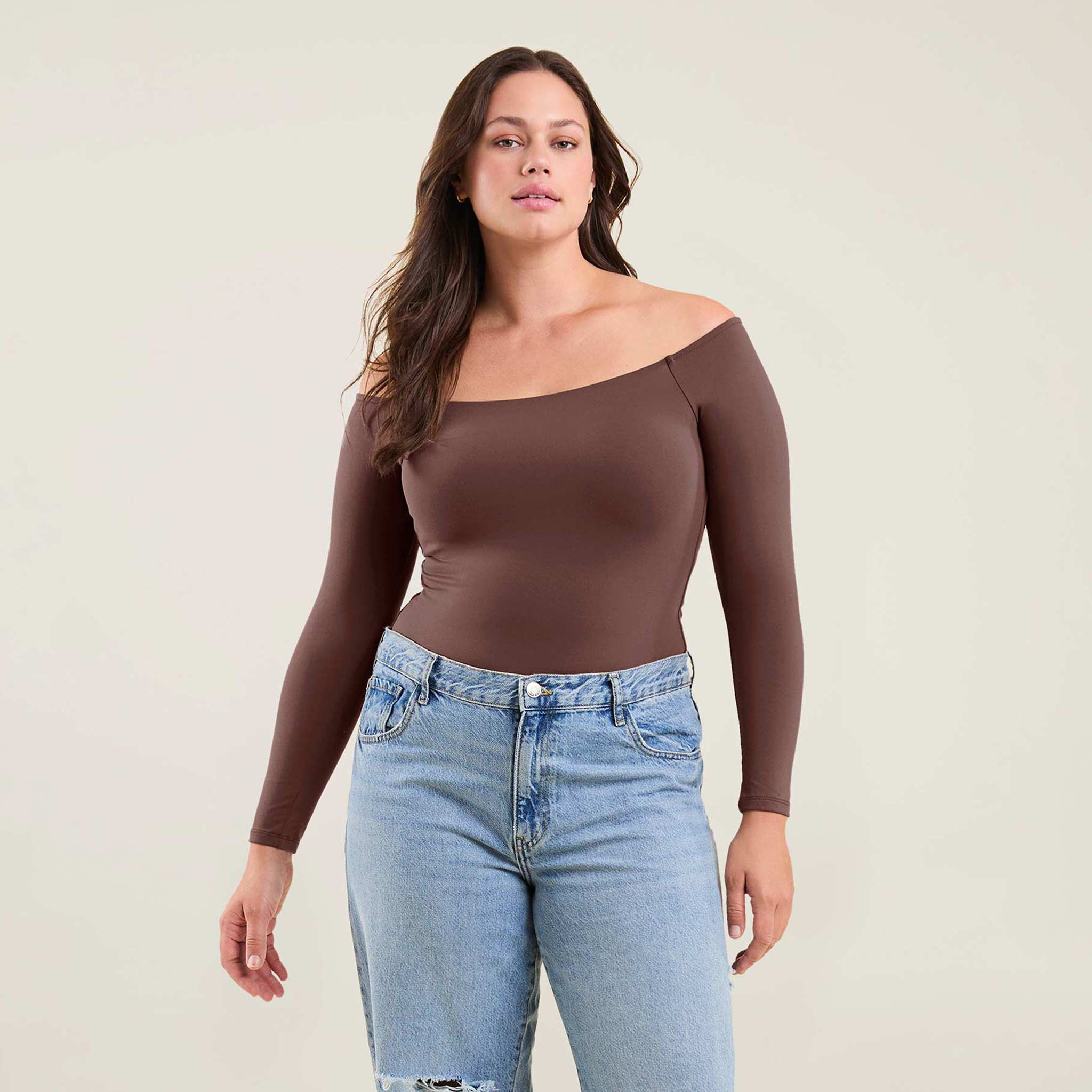 Off The Shoulder Bodysuit | nuuds