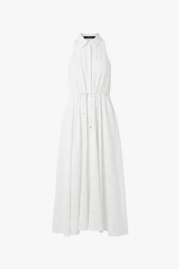 TIANA SLEEVELESS SHIRT DRESS | Toccin