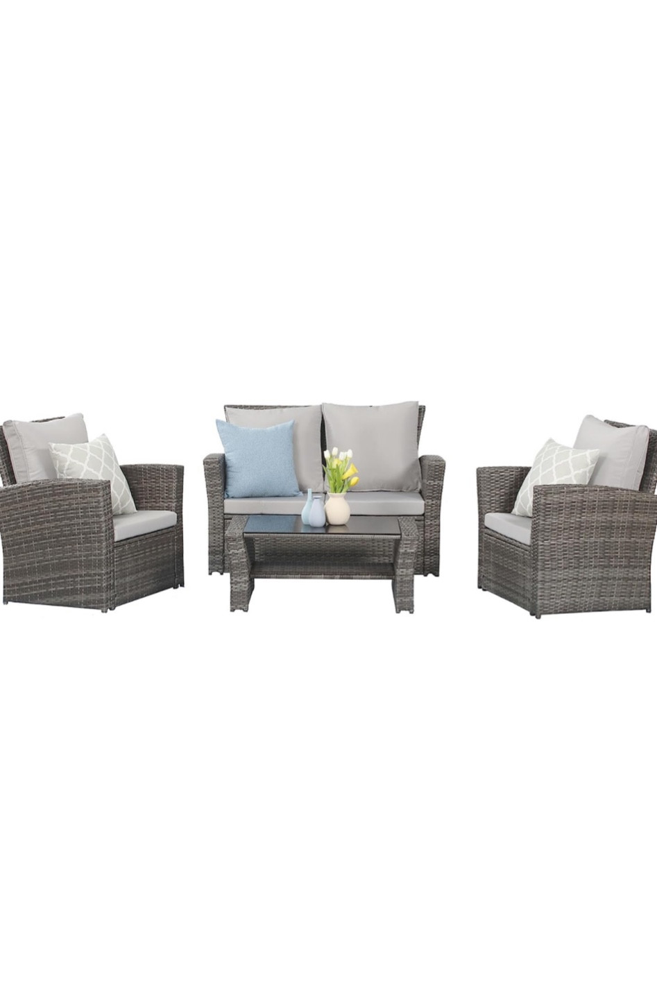 Outdoor patio furniture inspo from Amazon! 

#LTKhome #LTKsalealert #LTKSeasonal