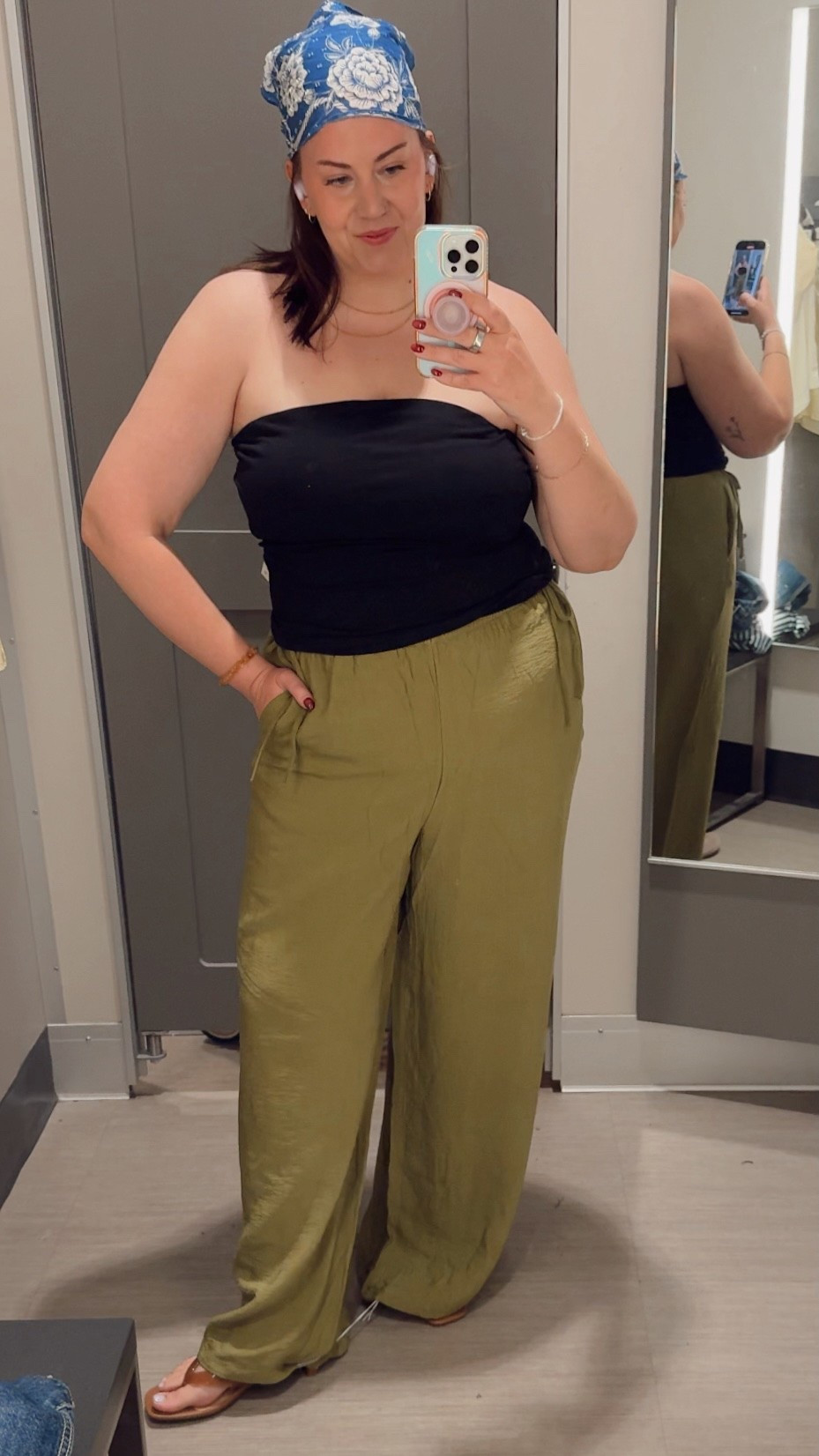Is it giving “yacht”?
Try On Sizing info -
Pants: L (I bought a size up to be extra comfy)
Top: XL
Shoes: 9.5

My Size Info -
Height: 5’7
Weight: 205
Bra Size: 38DDD

#LTKootd #LTKSaleAlert #LTKTravel
