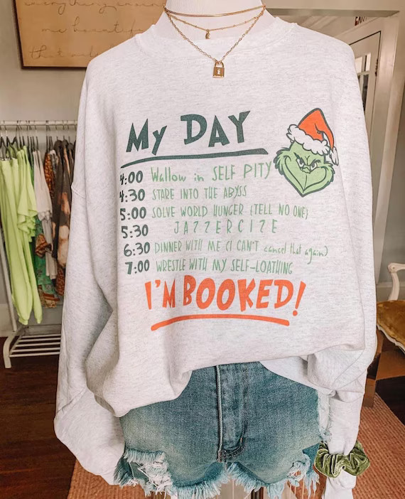 Grinch sweatshirt | Grinch crewneck | Grinchmas sweatshirt | Christmas crewneck | family Christma... | Etsy (US)