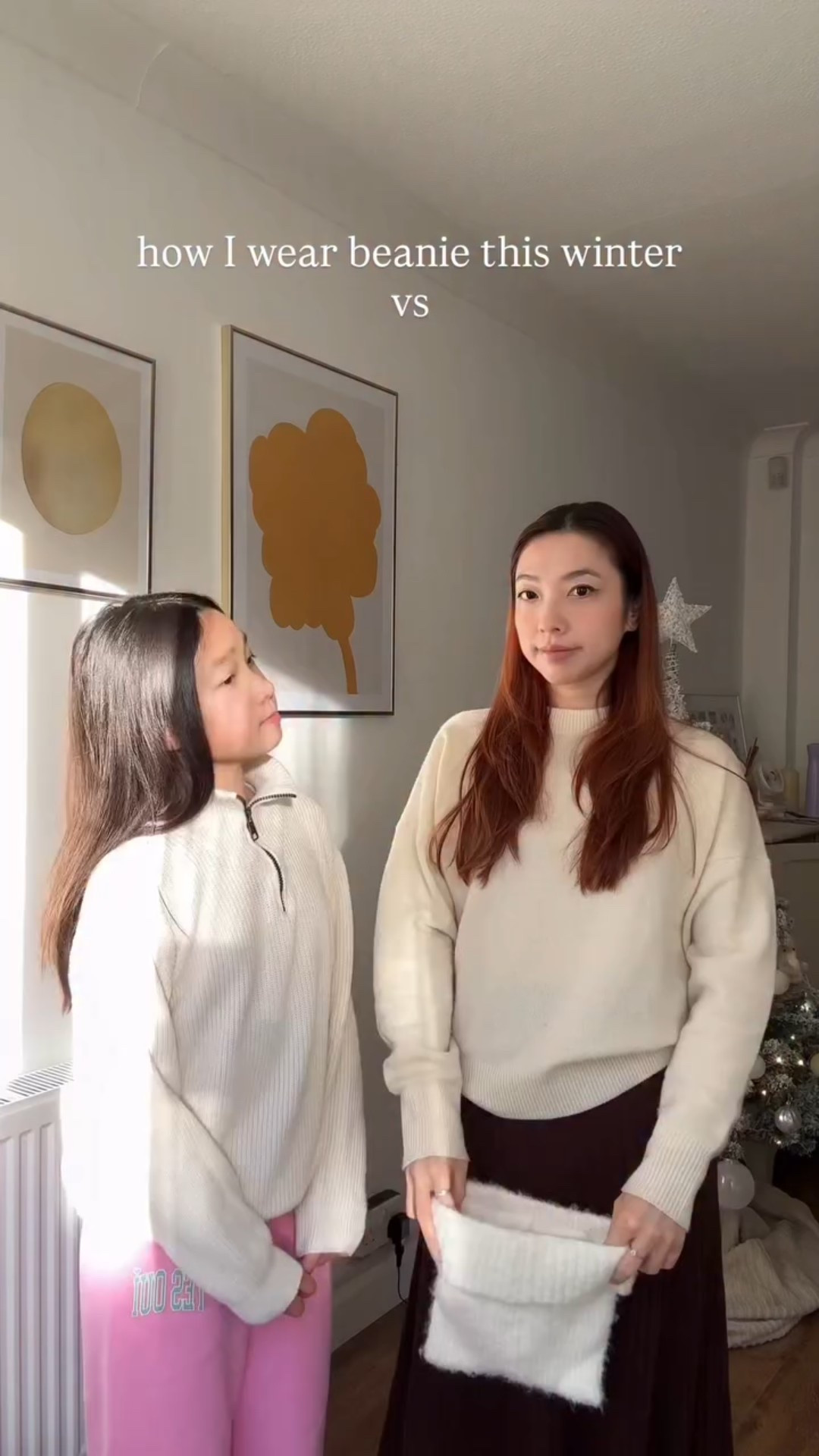 guess my face looks slimmer now… who else is doing this?

#ootd#grwm#styletips#motherdaughter#styleinspo#winteroutfitideas#beanieideas#genalphastyle