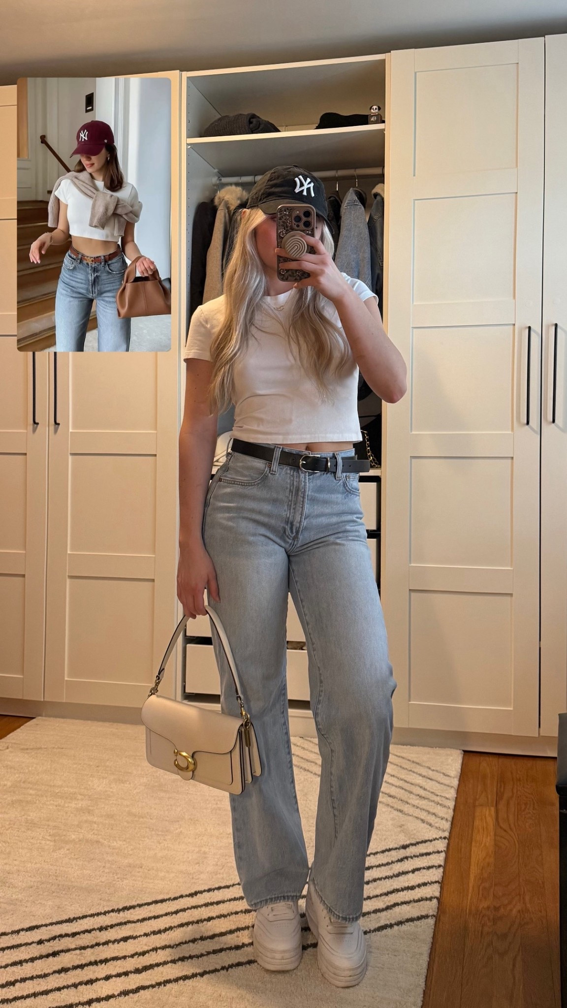 Casual outfit, Pinterest outfit, trendy, basic outfit, easy, Jean outfit, baby tee, spring outfit, street style, outfit 2026

#LTKootd