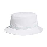 adidas Women's Core Essentials Bucket Hat, White/Halo Mint Green, One Size | Amazon (US)