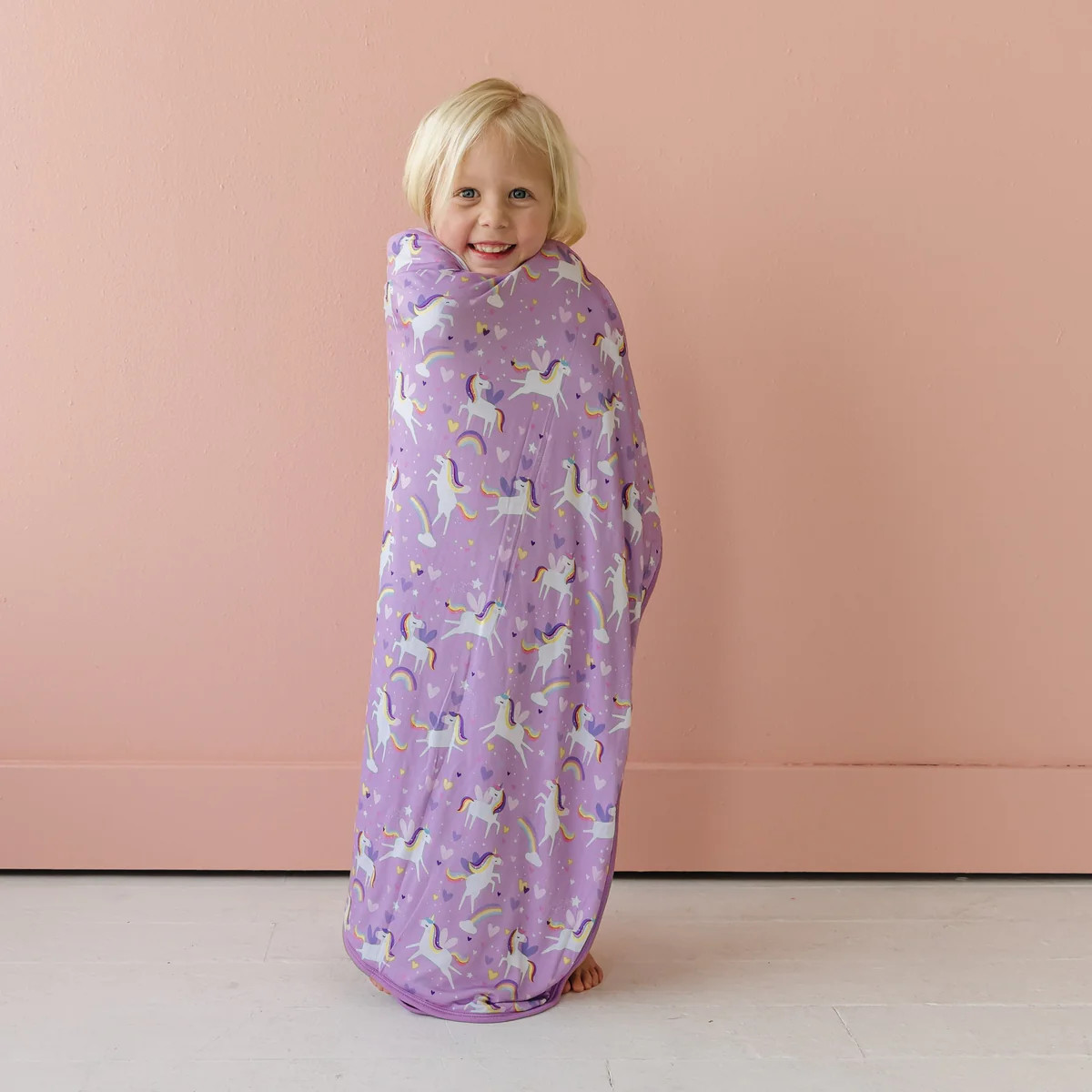 Sienna's Unicorns Large Cloud Blanket | Little Sleepies