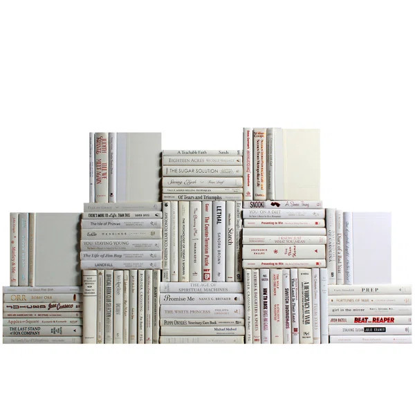 Modern Cloth Book Wall | Wayfair Professional