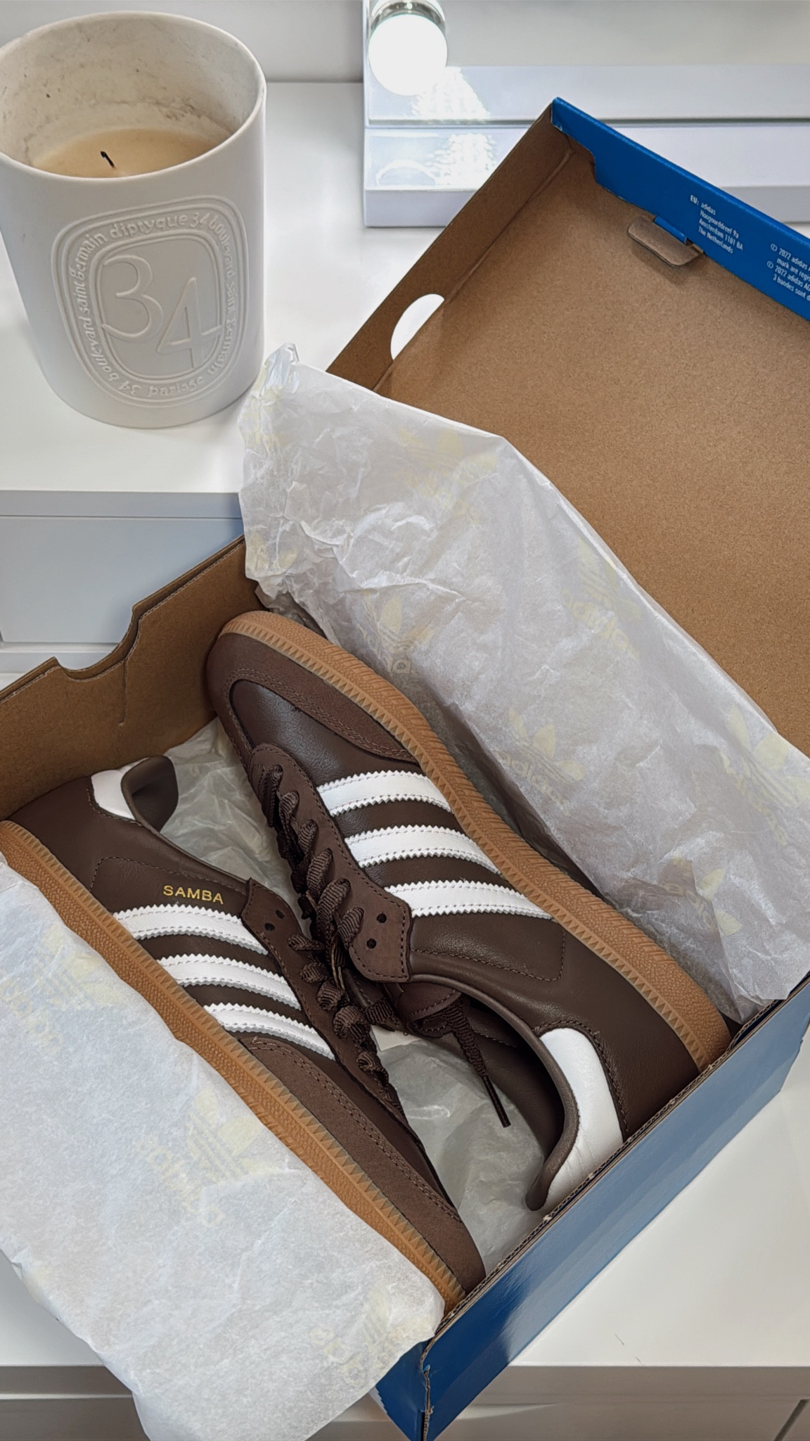 Chocolate brown adidas sambas perfect for autumn 🍂 all sizes still in stock. Go up a full size

#LTKshoes #LTKuk #LTKautumn