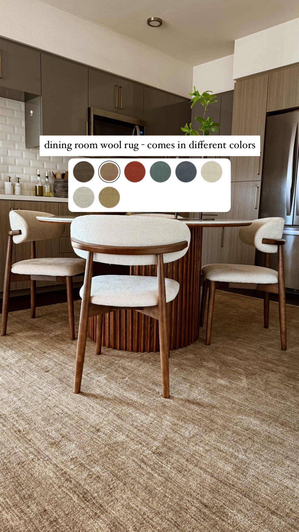 dining room wool rug ✨ 
I have the tan color
linking other colors as well
currently 50% off + use VANDY15 for extra 15% off

@rugs_direct @lightopia_

#LTKHome #LTKSeasonal #LTKStyleTip