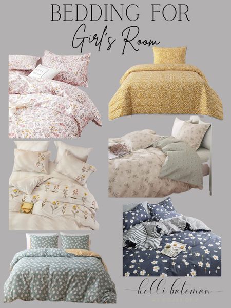 Bedding to girls room. Bedroom linens. Amazon finds, spring decor, Anthropologie dupes.

#LTKFind #LTKSeasonal #LTKhome