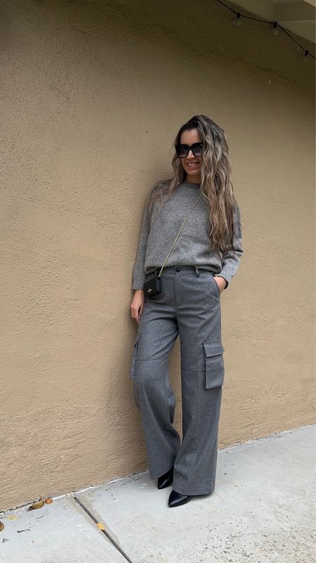 Wool blend pants are true to size / wearing sz 4
I’m 5’5” 122 lbs 

This would be a great winter work outfit! Comfortable and warm outfit!


#LTKSeasonal #LTKHoliday #LTKGiftGuide