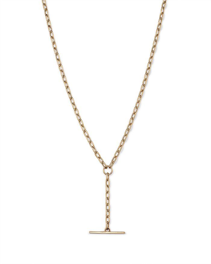 14K Yellow Toggle Y Necklace, 18" | Bloomingdale's (US)