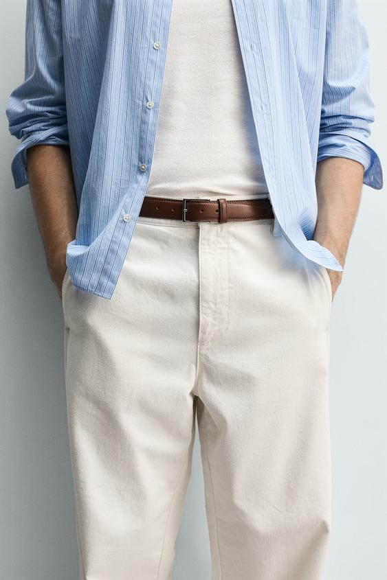 LEATHER DRESS BELT | Zara US