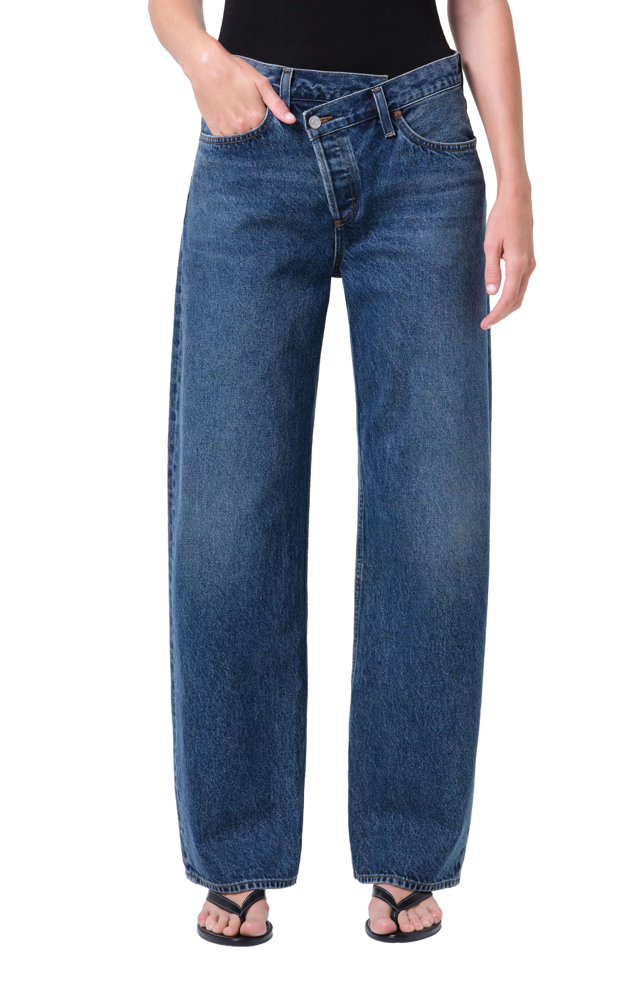 Arc Criss Cross Relaxed Jeans (Women) | Nordstrom | Nordstrom