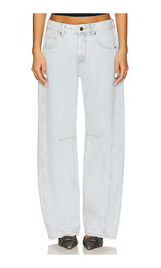 LIONESS Renacida Jean in Light Denim from Revolve.com | Revolve Clothing (Global)