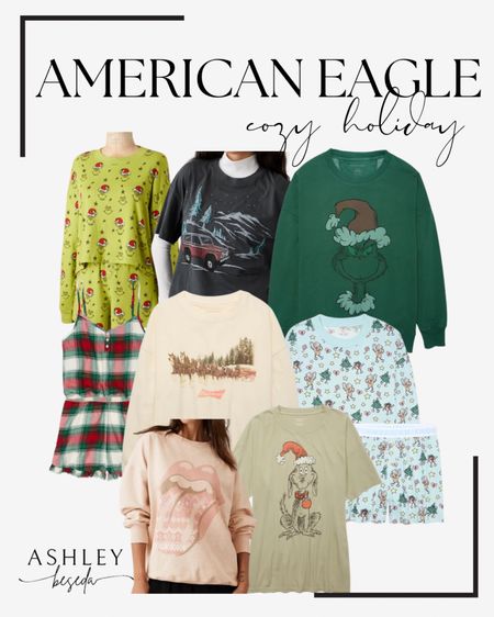 The cutest holiday graphics and pajamas from American Eagle!

American Eagle / AE / Aerie / Christmas / sweatshirts / pajamas 

#LTKHolidaySale #LTKSeasonal #LTKHoliday