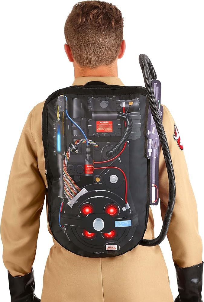 Fun Costumes Adult Ghostbusters Proton Pack with Wand, Ghostbusters Backpack for Cosplay | Amazon (US)
