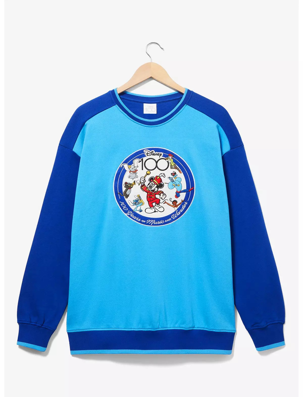 Disney 100 Characters Color Block Crewneck - BoxLunch Exclusive | BoxLunch