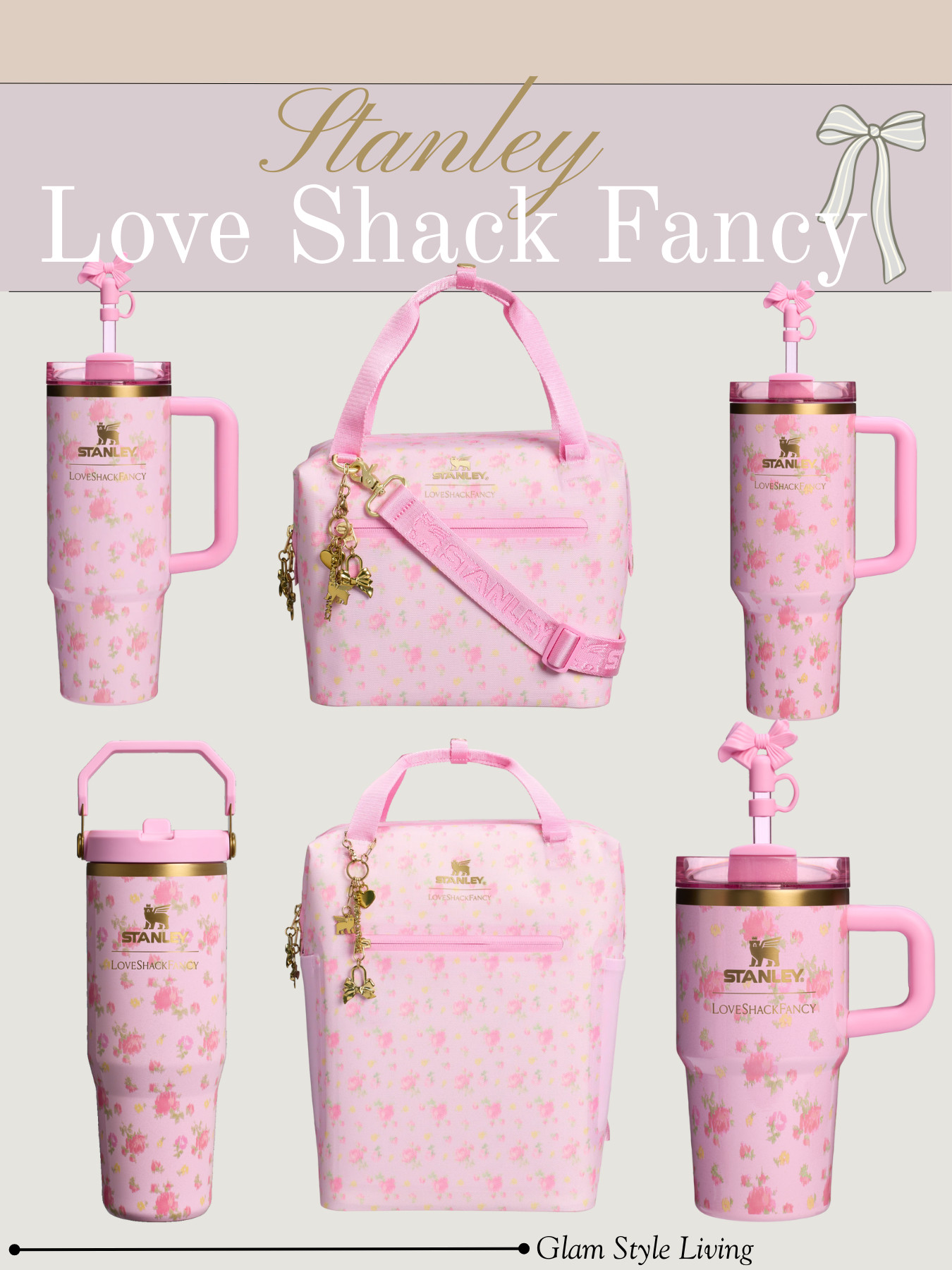 Stanley x LoveShackFancy!! Stanley, Stanley new arrivals Coolers, travel, Picnic, Beach, Pool 

 #LTKSeasonal #LTKActive #LTKStyleTip