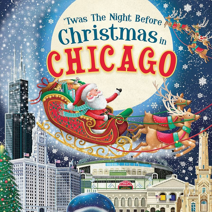 'Twas the Night Before Christmas in Chicago: A Twist on a Classic Christmas Tale and Fun Stocking... | Amazon (US)